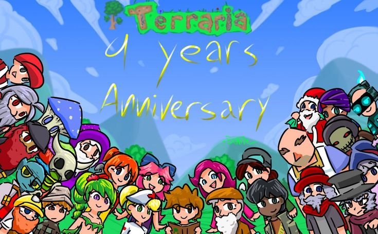 Terraria механик арт