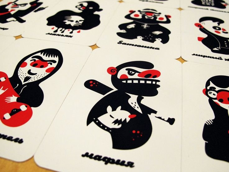 Игра мафия карточки
