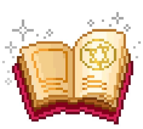 Книга пиксель арт