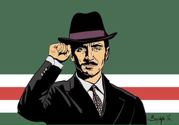Портрет Джохара Дудаева