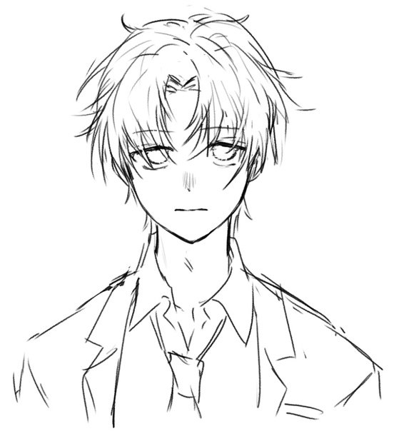 Аянокоджи Киётака карандашом