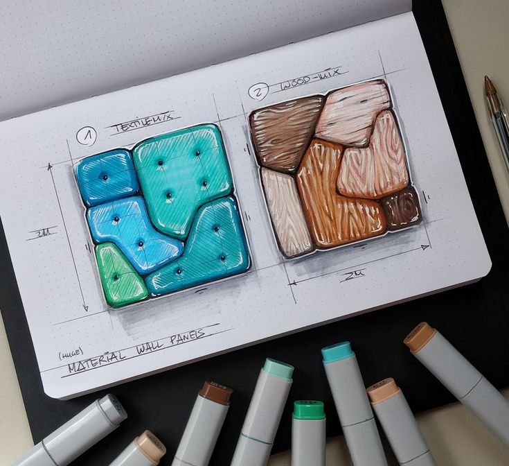 Маркеры для рисования