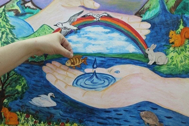 Рисунок на тему защита воды