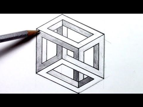 Иллюзии карандашом