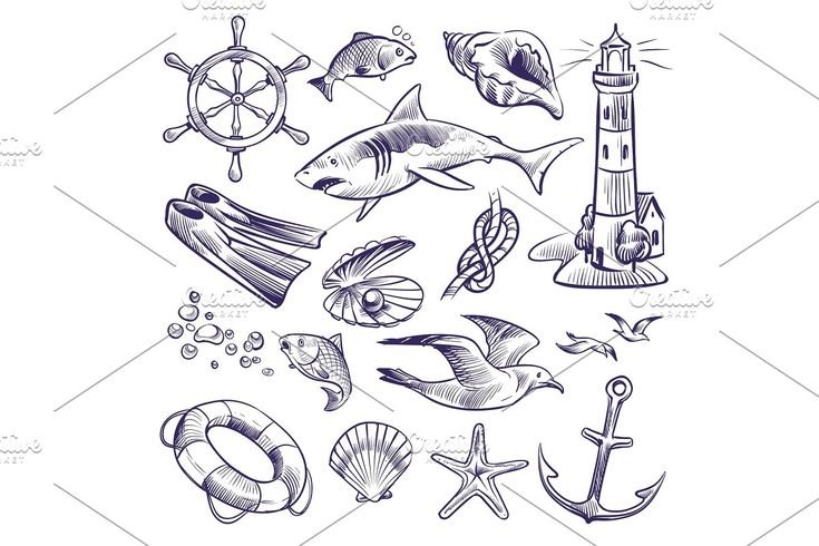 Скетч морская тематика