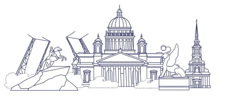 Исаакиевский собор рисунок