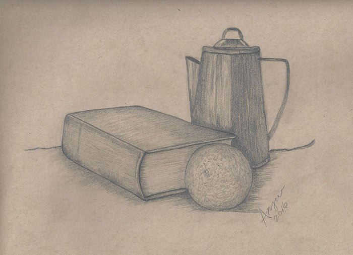 Натюрморт рисунок