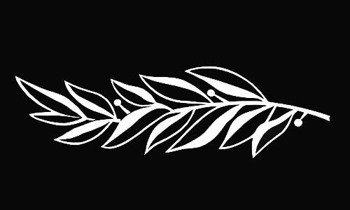 Ветка Лавра гравировка