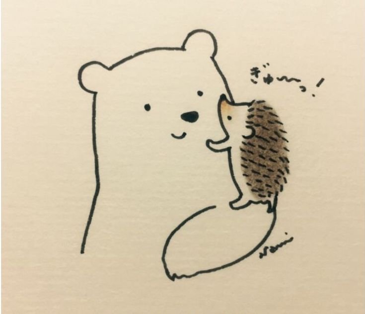 Nami Nishikawa Ежик и медведь
