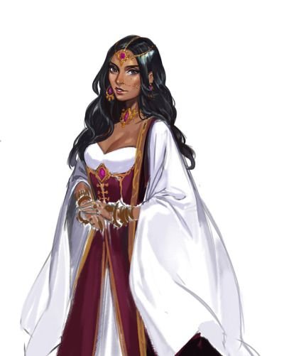 Принцесса брюнетка