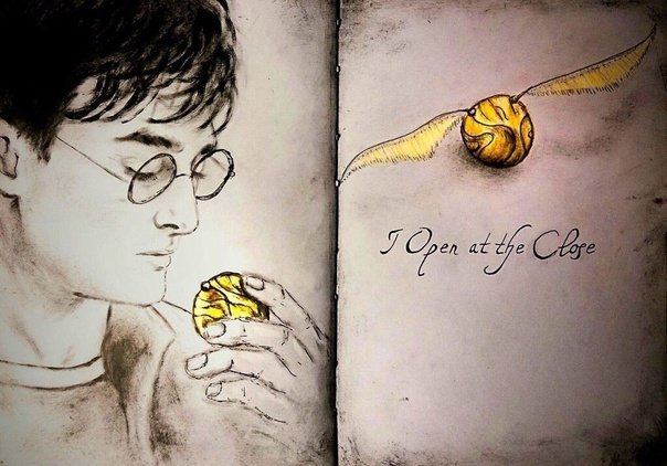 Гарри Поттер рисунок