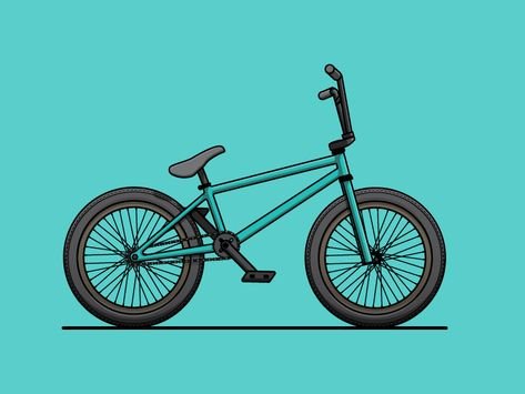 BMX рисунок
