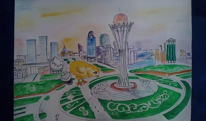 Астана рисунок