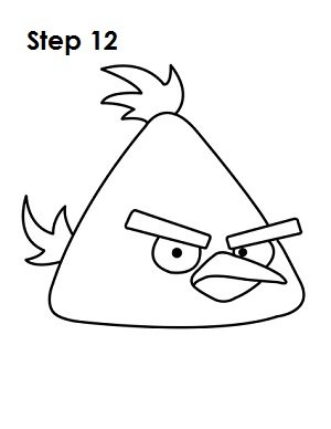 Angry Birds раскраска