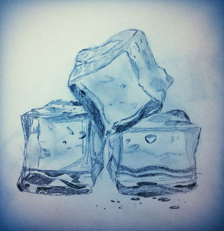 Рисование льдом