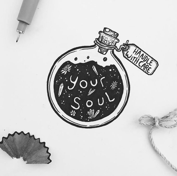 Маленькие рисунки для скетчбука