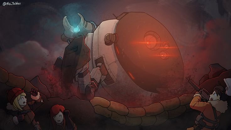 RIMWORLD Art Механоиды