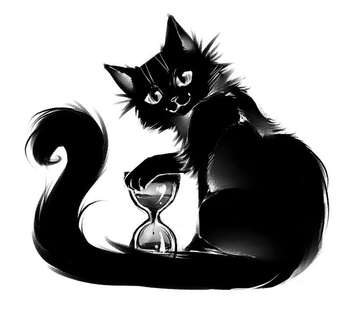 Кошка рисунок