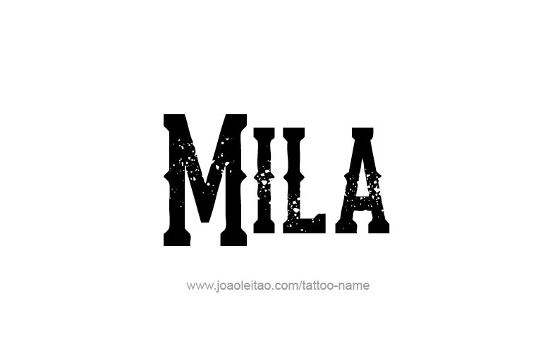 Имя Мила