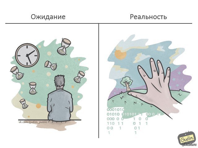 Ожидание реальность комиксы
