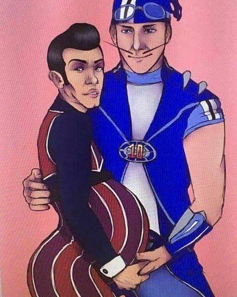 Спортакус и Робби шип