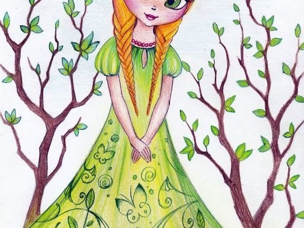 Рисование Весна красна