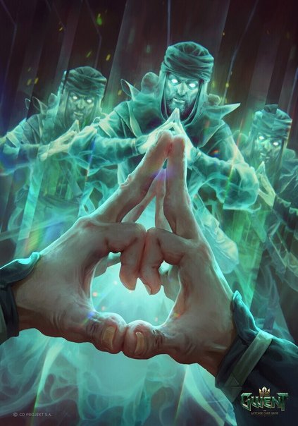 Gwent Rogue Mage карты