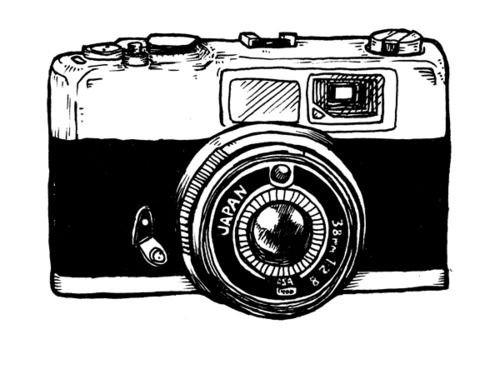 Стилизованный фотоаппарат