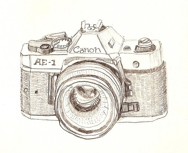 Фотоаппарат рисунок
