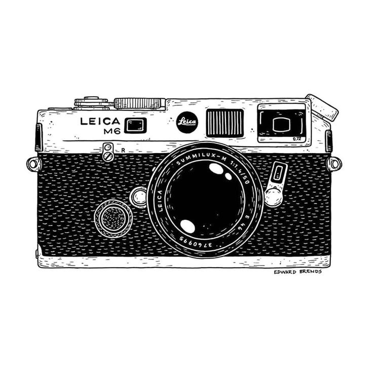 Ретро фотоаппарат