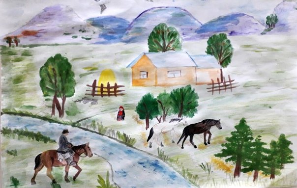 Природа Башкортостана рисунки
