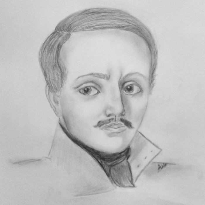 Портрет Лермонтова