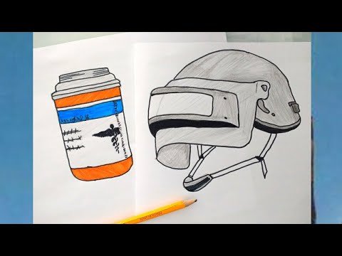 Рисунок ПАБГ мобайл лёгкий