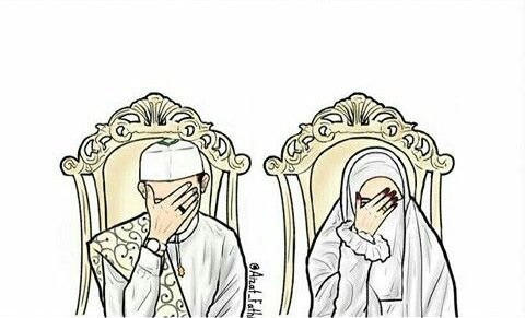 Мусульманин карандашом