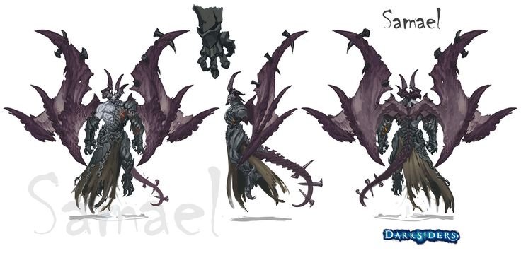 Демон Самаэль Darksiders
