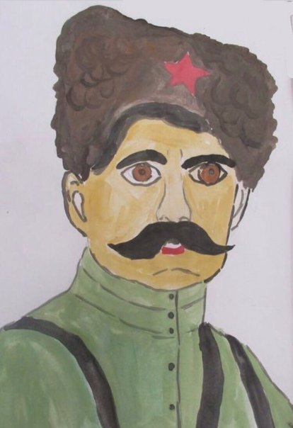 Чапаев Василий Иванович рисунок