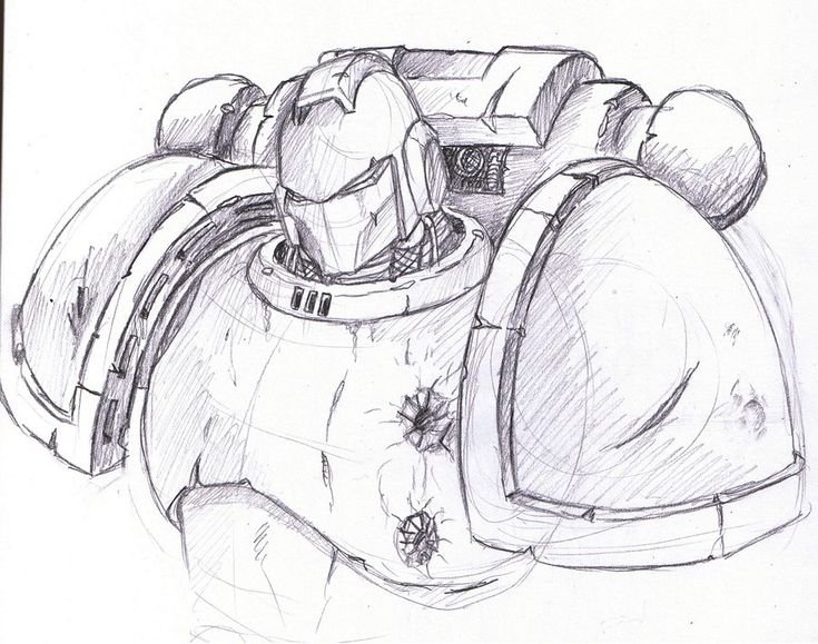 Warhammer 40000 рисунки