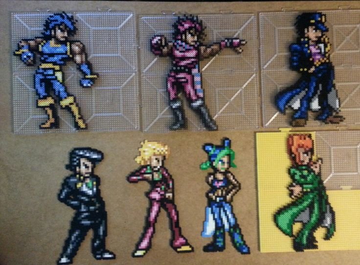 Джоджо Pixel Art