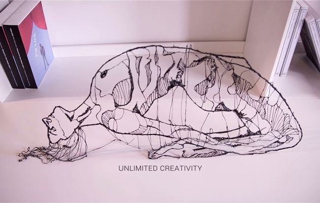 Лёгкие рисунки котикаф 3d ручкой