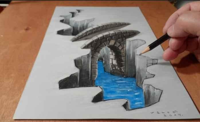 3d рисунки карандашом