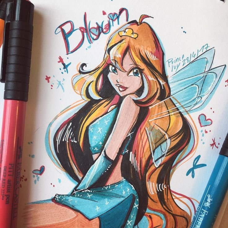 Sketchbook Винкс