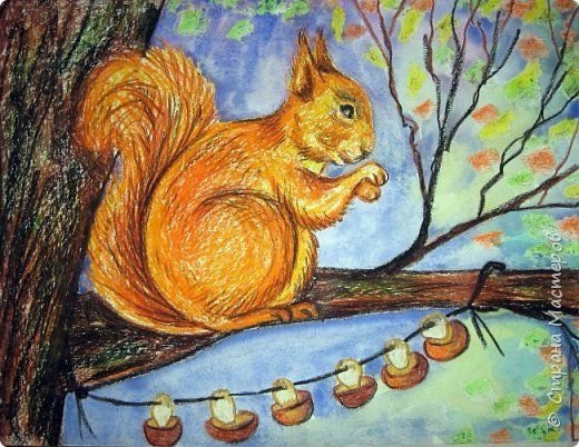 Рисование животных гуашью