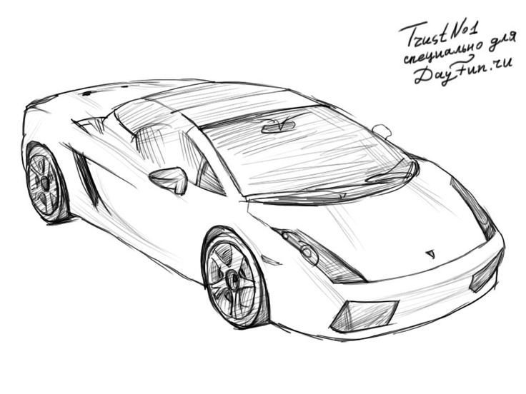Автомобиль рисунок