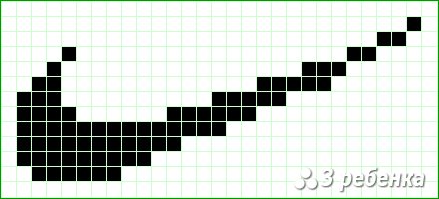 Схема фенечки найк