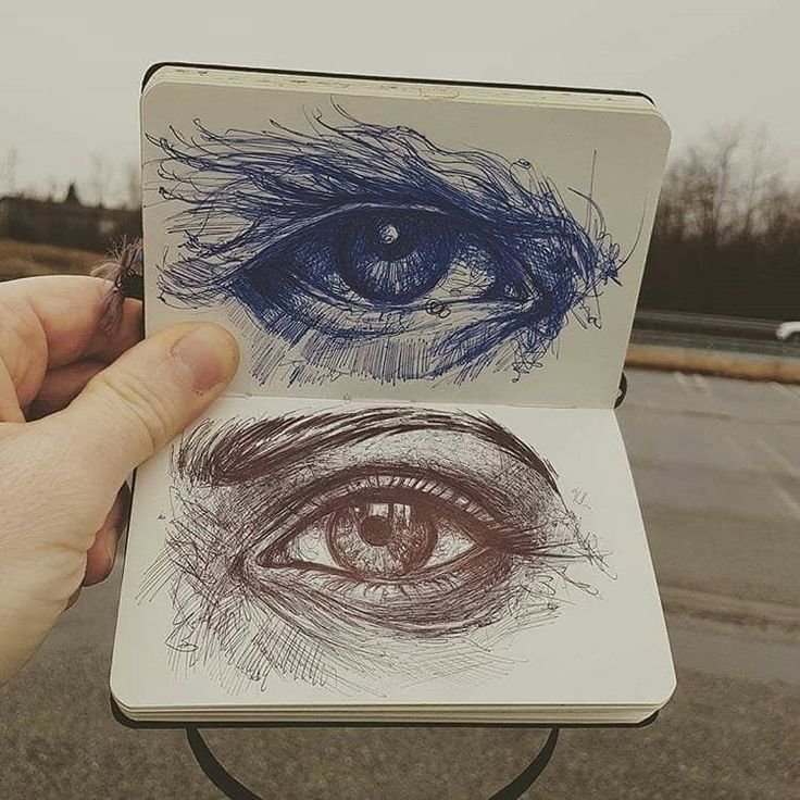 Необычные рисунки карандашом