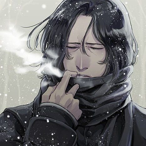 Северус Снейп арт молодой