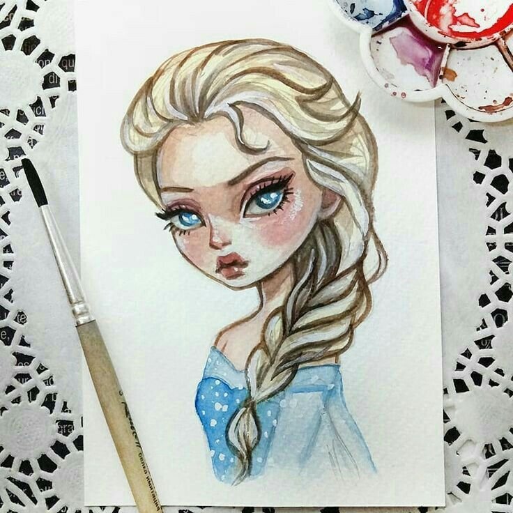Идеи для рисунков девочек