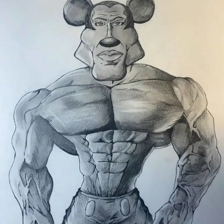 Нарисованные качки