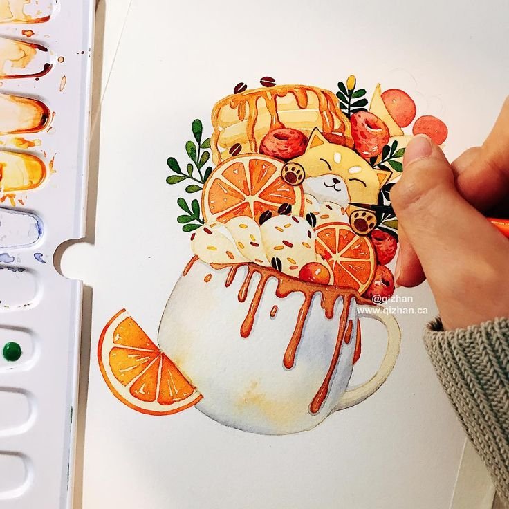 Идеи для рисования маркерами