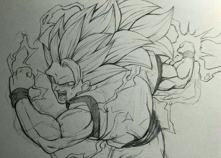 Goku рисунок